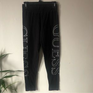 ❤️Guess Black Manja Active Leggings Side Print Size Small